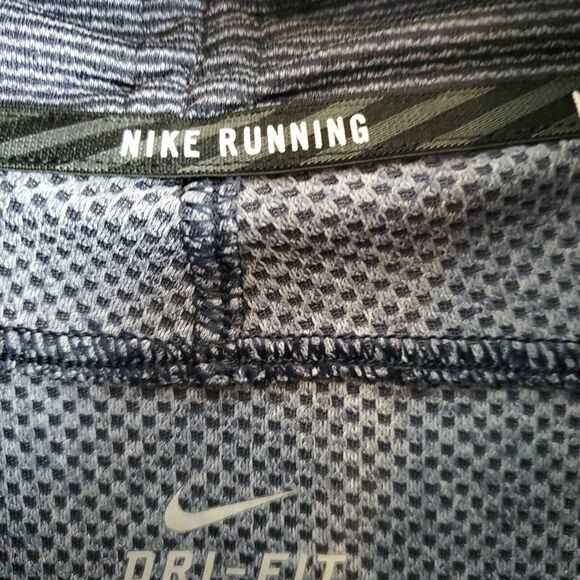 Nike Dri Fit Shirt Womens Small Running Jogging Cowl Neck Blue 686955-451 Top - Picture 11 of 16